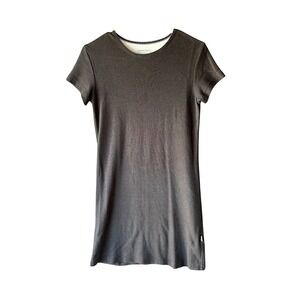 Horny Toad Womens XS Stretch Outdoor T-Shirt Dress POCKETS Casual Pullover Trave